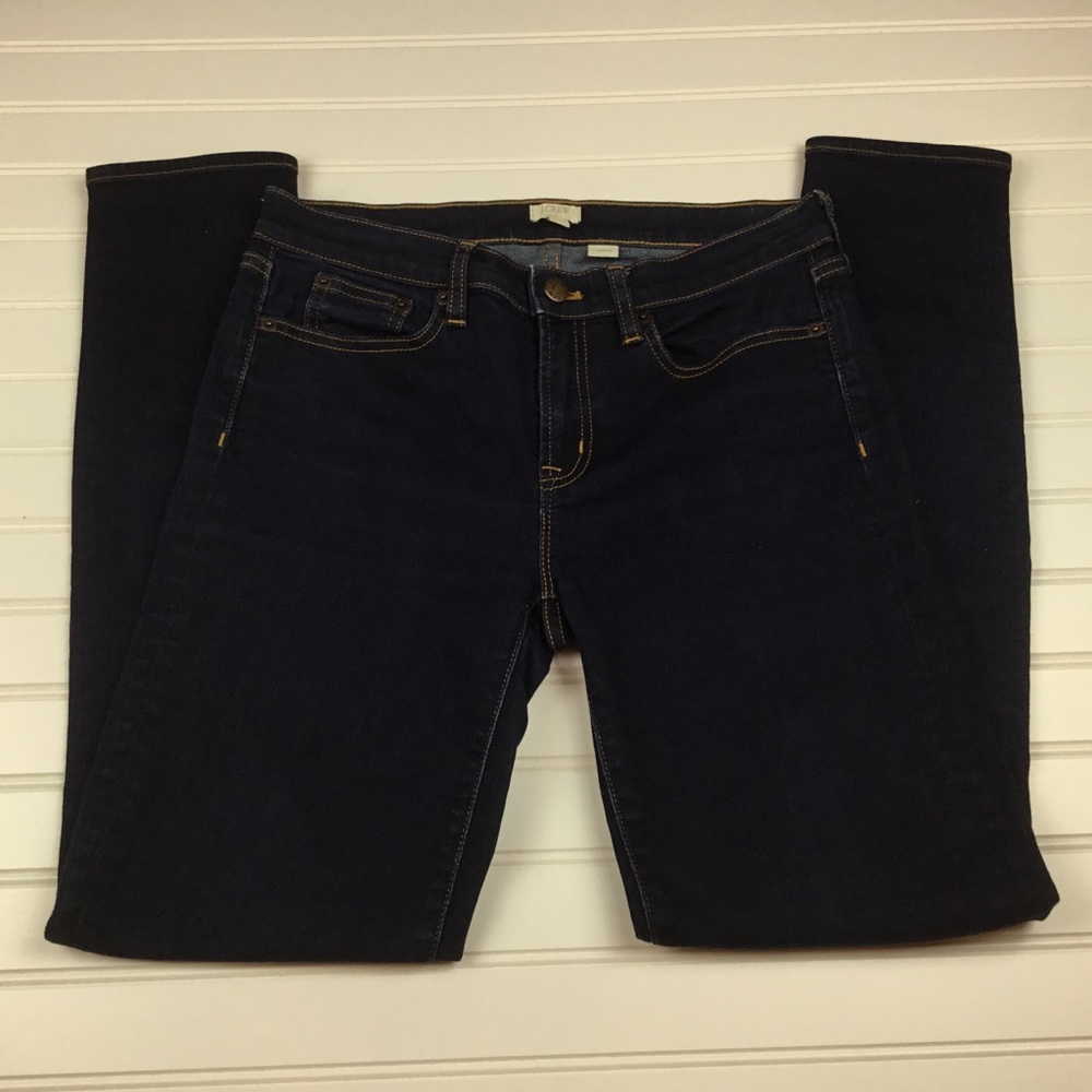 J Crew 9” High Rise Skinny Jeans 27/30 - Picture 5 of 8